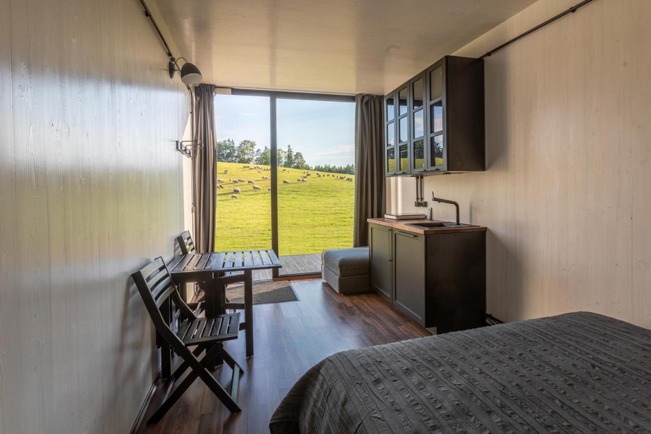 Unique Tiny House Getaway In The Nature - Kensho Puugi المظهر الخارجي الصورة